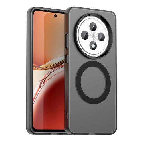 Husa MagSafe pentru Oppo Reno12 FS 5G / Reno12 FS 4G / Reno12 F 4G, Techsuit, CandyCase, Neagra