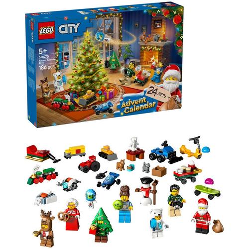 LEGO® City - Calendar de advent 60475, 186 piese