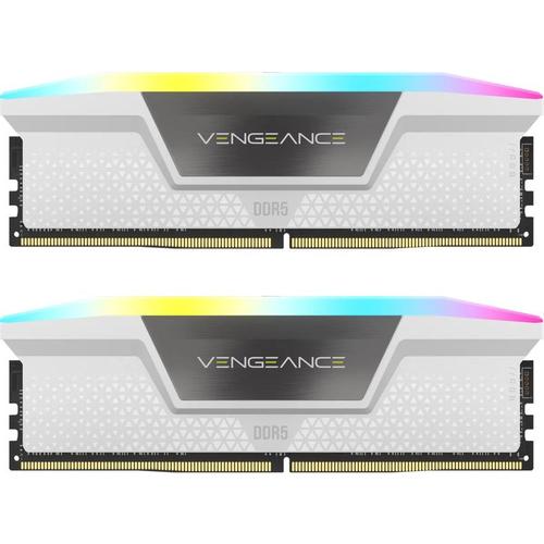 Memorii Corsair Vengeance RGB White 32GB DDR5 6000MHz CL30 Dual Channel Kit