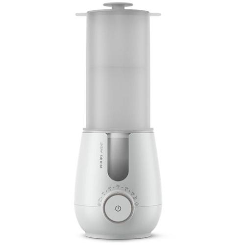 Aparat 2 in 1 Philips Avent: Incalzitor și sterilizator pentru biberoane, timp de incalzire: 3 minute, oprire automata si functie pastrare la cald 60 min, capacitate sterilizare: un biberon+accesorii
