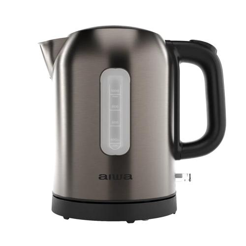 Fierbator AIWA AKT-1000, 1L, 2200W, protectie supraincalzire, inox (Maro)