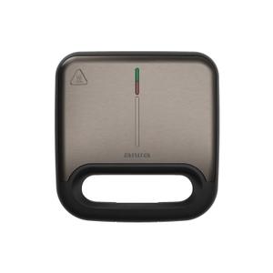 Sandwich maker 3 in 1 AIWA ASM-750, 750W, placi detasabile antiaderente, sandwich, grill, waffle (Maro)