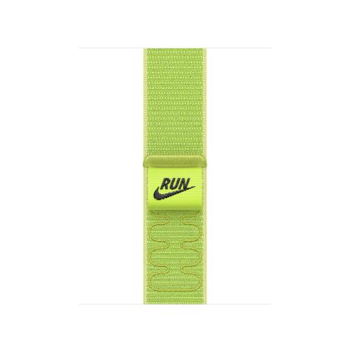Curea Smartwatch Apple mgcn4zm/a pentru Watch 40mm, Nike Sport Loop (Verde deschis)