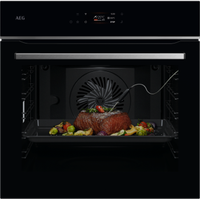 Cuptor incorporabil AEG OS6PB631AB, Electric, Conectivitate WI-FI, Autocuratare pirolitica, Control touch, 172 de programe predefinite, Senzor gatire, Inchidere amortizata a usii, 71 l, Clasa A++ (Negru)