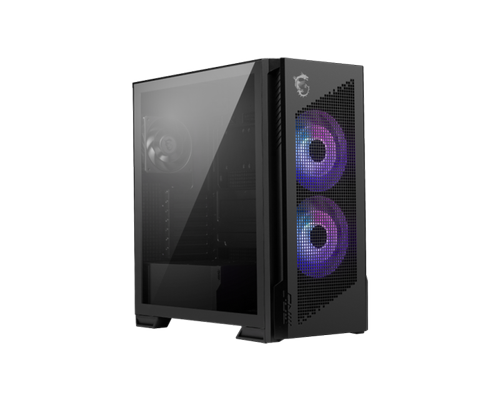 Carcasa MSI MPG Velox 300R Airflow PZ, Middle Tower, Tempered Glass (Negru)