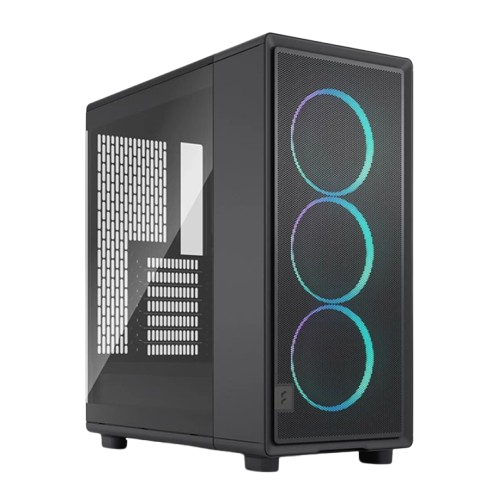 Carcasa Fractal Design Epoch Black TG Light Tint, iluminare RGB, Middle Tower, Fara sursa (Negru)