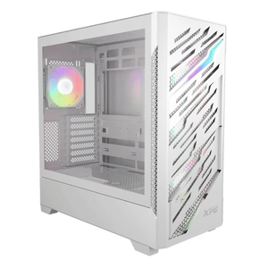 Carcasa XPG Starker Air BTF, iluminare RGB, Middle Tower, Fara sursa (Alb)