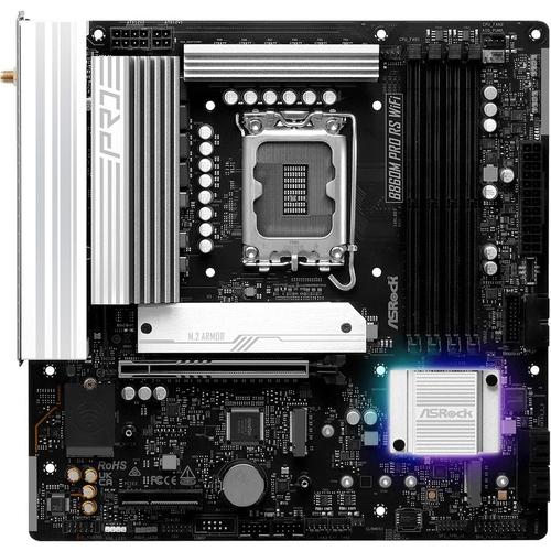 Placa de baza ASRocK B860M Pro RS WiFi, Intel B860, Socket 1851, mATX