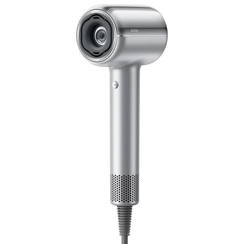 Uscător de par Mova Shine 20, 1600 W, Ultra-compact, cu senzor TOF și tehnologie AeroBlossom (Argintiu)