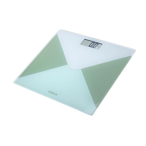 Cantar pentru baie Vivax PS-156WG, 150 Kg, sticla, Verde