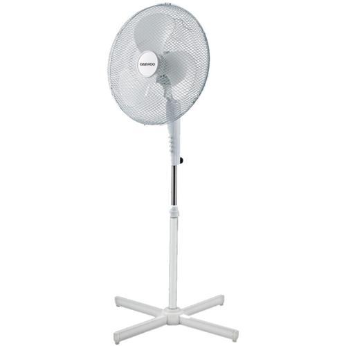 Ventilator cu picior Daewoo DI-9411, 45 W, 3 viteze, 40 cm (Alb)