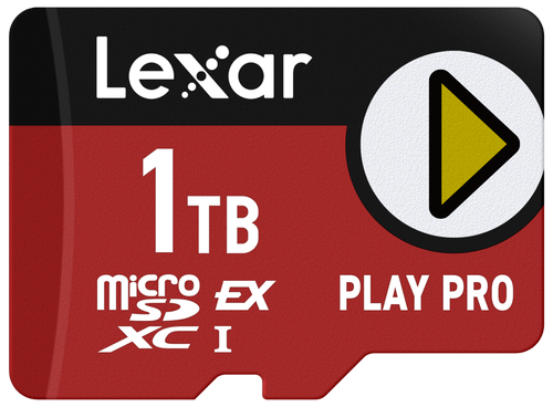 Card de memorie Lexar Play Pro Express 7.1 LMSXPS0001T-BNNNG, 1TB, microSDXC, USH-I U3, V30, Clasa 10