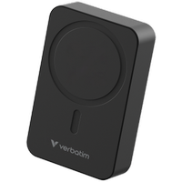 Acumulator extern Verbatim Charge 'n' Go Essentials 32223, 35 W, 20000 mAh, Incarcare magnetica 15 W, USB-C (Negru)