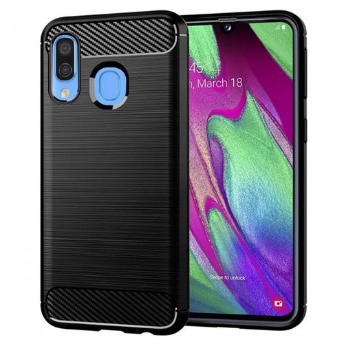 Husa pentru Samsung Galaxy A40 A405, Techsuit, Carbon