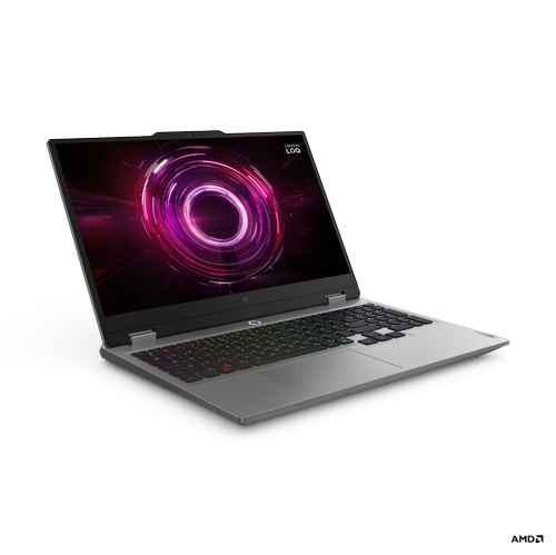 Laptop Gaming Lenovo LOQ 15AHP10 (Procesor AMD Ryzen™ 5 220 (16M Cache, up to 4.9 GHz), 15.6inch Full HD IPS 144Hz, 16GB, 512GB SSD, NVIDIA GeForce RTX 5050 @8GB, No OS, Gri)