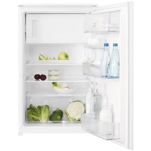 Frigider cu o usa incorporabila Electrolux LFB2AE88S1, 110 l, Usa reversibila slide, Control electronic, Clasa E, H 88 cm (Alb)