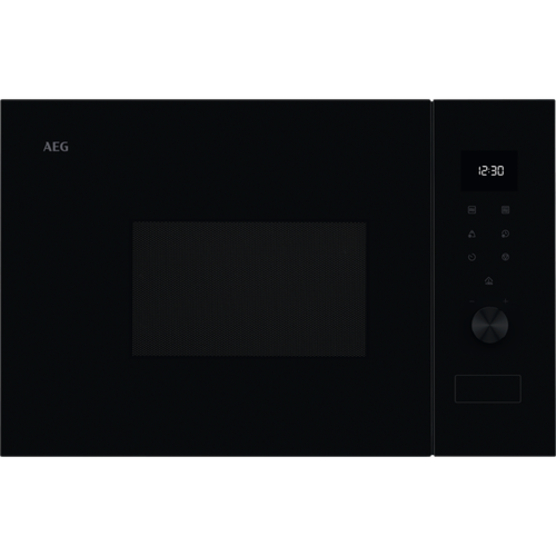 Cuptor cu microunde incorporabil AEG OS5MG20EB, 20 l, 800 W, Putere grill 1000 W, Afisaj digital, Timer electronic (Negru)