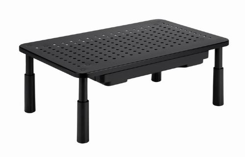 Suport reglabil pentru monitor cu sertar Gembird MS-TABLE-D-01 (Negru)