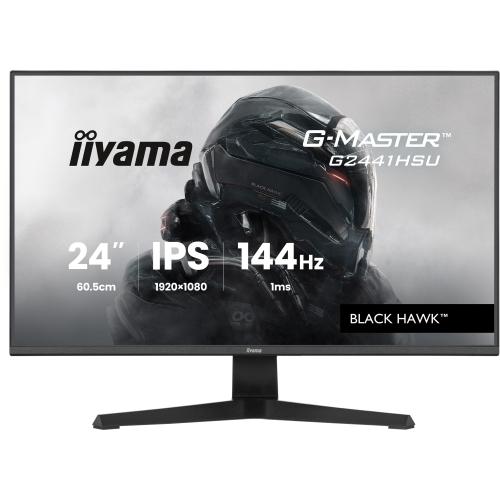 Monitor Gaming IPS LED Iiyama 27inch G2741HSU-B1, Full HD (1920 x 1080), HDMI, DisplayPort, Boxe, 144 Hz, 1 ms (Negru)