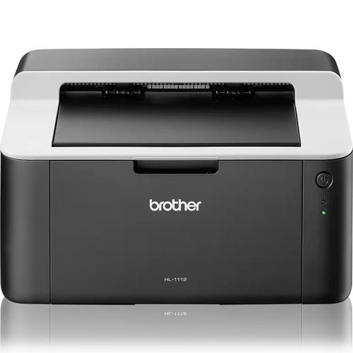 Imprimanta Monocrom Brother HL-1112E, A4, USB, 20ppm (Negru/Alb)