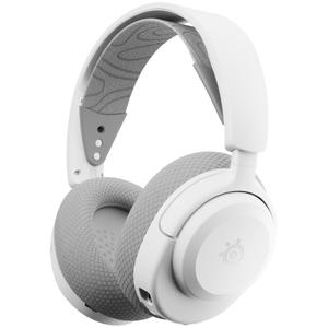 Casti Gaming Steelseries Arctis Nova 3P, Wireless 2.4Ghz, Bluetooth, USB-C, PlayStation (Alb)