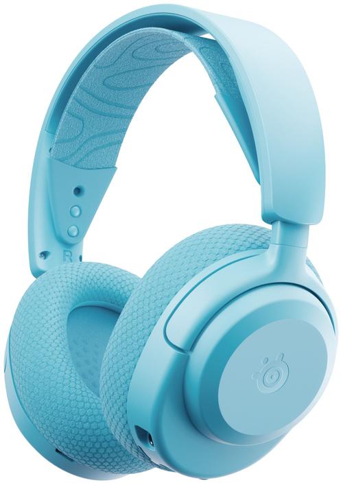 Casti Gaming Steelseries Arctis Nova 3P, Wireless 2.4Ghz, Bluetooth, USB-C, PlayStation (Albastru)