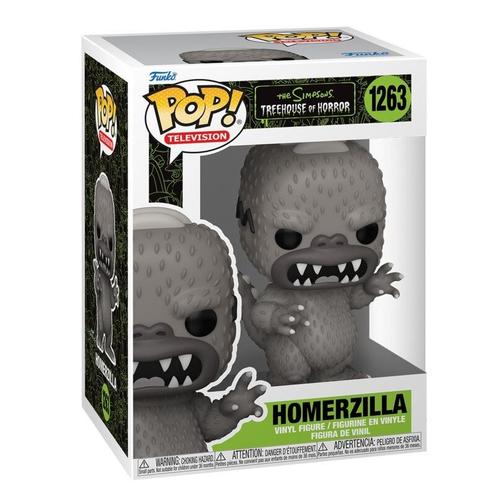 Figurina Funko Pop The Simpsons Treehouse of Horror - Homerzilla, Gri, 10 cm