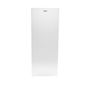 Frigider cu o usa VIVAX VL-235E, 230L, Clasa E, Termostat reglabil, Usa reversibila, Suprafata painted metal, 4 Rafturi de Sticla securizata, H 142 cm (Alb)