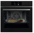 Cuptor incorporabil AEG TP8SB731AT, Electric, 70 l, Gatire cu abur Sous Vide (PS1), Conectivitate WI-FI, TFT Activ, Afisaj digital, 135 de programe predefinite, Senzor gatire, Grill, Control touch, Clasa energetica A++ (Negru mat)