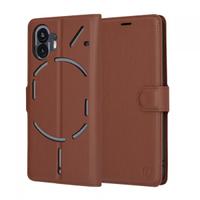 Husa pentru Nothing Phone (2), Techsuit Leather Folio (mARO)