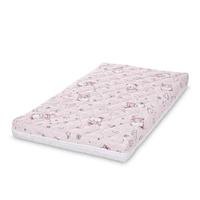 Saltea mobilier Lorelli Havana, 62 x 110 x 10 cm, cocos si spuma elastica, Roz