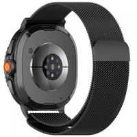 Curea Techsuit W009 pentru Samsung Galaxy Watch 8 Classic / Watch8 44mm / Watch 8 40mm, Negru