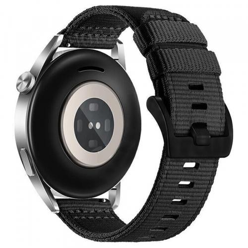 Curea Techsuit W070 pentru Samsung Galaxy Watch / Huawei Watch Series, 20mm, Negru