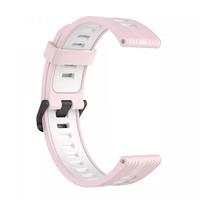 Curea Techsuit W002 pentru Huawei Watch / Xiaomi Watch Series, 22mm, Roz