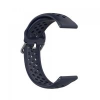 Curea Techsuit W004 pentru Samsung Galaxy Watch / Huawei Watch Series, 22mm, Albastru