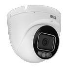 Camera supraveghere video exterior BCS POINT BCS-P-EIP25FSR3L3-Ai2, Dome, 5MPx 2880x1620, 2.8mm, Zoom digital 16x, IR 30m, Microfon, Difuzor, IP67, PoE (Alb)