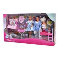 Set de joaca Steffi Love - Pyjama Party Happy Family