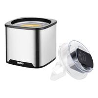 Masina inghetata Unold Gelato U48855, 1.5L, 12W, Ecran LCD (Inox)