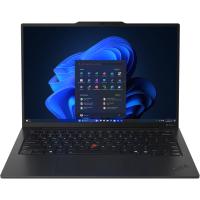 Ultrabook Lenovo ThinkPad X1 Carbon Gen 13 Aura Edition (Procesor Intel® Core™ Ultra 7 265U (12M Cache, up to 5.30 GHz) 14" 2.8K OLED 120Hz VRR Touch, 64GB LPDDR5X, 2TB SSD, 5G, Intel® Graphics, Win 11 Pro, Negru)