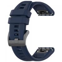 Curea Techsuit W060 pentru Garmin Watch Fenix / Forerunner Series, 22mm, Albastru