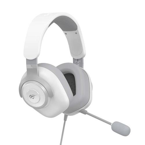 Casti Gaming HAVIT H2230d, Wired, Jack 3.5mm, 1.8m (Alb/Gri)