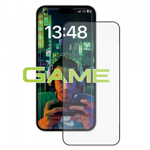 Folie de protectie Ecran Anank Anti-Fingerprint pentru Apple iPhone 15 Pro, Sticla Securizata, Full Glue, 2.5D