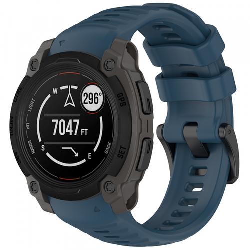 Curea Techsuit W076 pentru Garmin Instinct E 40mm, Albastru