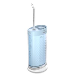 Irigator bucal tip dus bucal Philips Sonicare Seria 1000 HX3333/24, 0.2 l, 3 trepte putere, 2 capete incluse (Albastru)