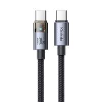 Cablu de date Mcdodo CA-5580, Type-C la Type-C Fast Charging, 100W, LED, 1.2m, Negru
