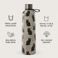 Sticla Termos Burga Salem, 500 ml, Inox