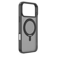 Husa Devia Eleguard Series Magnetic Shockproof iPhone 17 Pro Max, cu suport rotativ 360 grade, Negru
