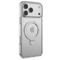 Husa Devia Clean Series Magnetic Shockproof pentru iPhone 17 Pro Max, cu suport, Transparent