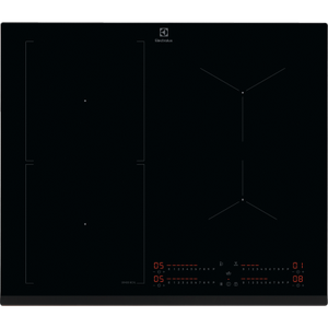 Plita incorporabila Electrolux EIS62453 SenseBoil, Inductie, Hob2Hood, 60 cm (Negru)