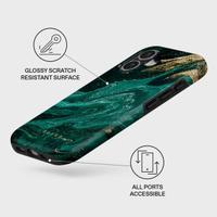 Husa Burga Dual Layer Magsafe Emerald Pool pentru iPhone 17